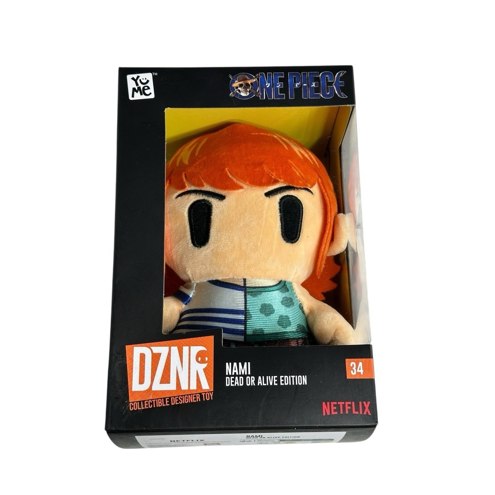 DZNR‎ one piece NAMI dead or alive edition 34 PLUSH collectible designer toy